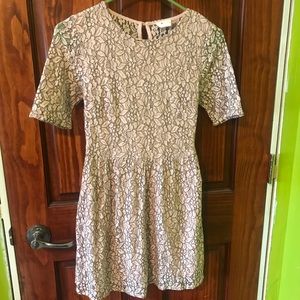 Lace Pink Dress